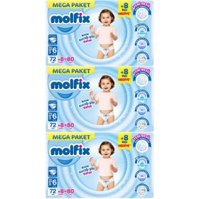 Molfix No:6 XLarge 240 Adet Bebek Bezi