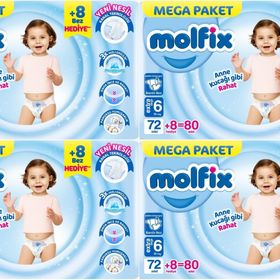 Molfix No:6 XLarge 320 Adet Bebek Bezi