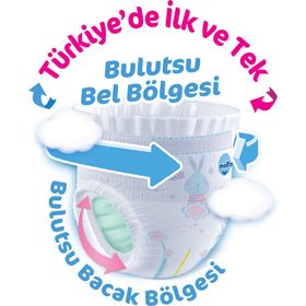 Molfix No:6 XLarge 76 Adet Külot Bebek Bezi