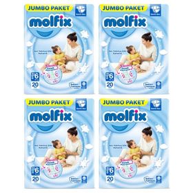 Molfix No:6 XLarge 80 Adet Bebek Bezi