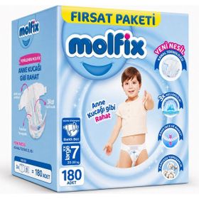 Molfix No:7 XXLarge 180 Adet Bebek Bezi