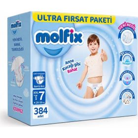 Molfix No:7 XXLarge 384 Adet Bebek Bezi