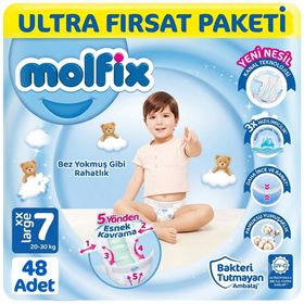 Molfix No:7 XXLarge 48 Adet Bebek Bezi