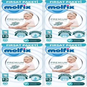 Molfix Premium No:3 Midi 240 Adet Bebek Bezi