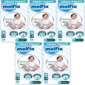 Molfix Premium No:4 Maxi 270 Adet Bebek Bezi