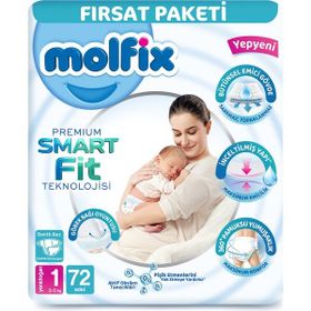 Molfix Premium Smart Fit No:1 Yenidoğan Bebek Bezi