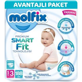 Molfix Premium Smart Fit No:3 Midi Bebek Bezi