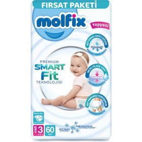 Molfix Premium Smart Fit No:3 Midi Bebek Bezi