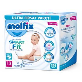 Molfix Premium Smart Fit No:3 Midi Bebek Bezi
