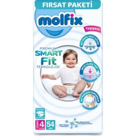 Molfix Premium Smart Fit No:4 Maxi Bebek Bezi