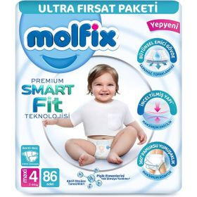 Molfix Premium Smart Fit No:4 Maxi Bebek Bezi