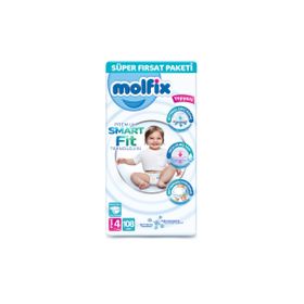 Molfix Premium Smart Fit No:4 Maxi Bebek Bezi