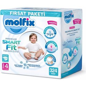 Molfix Premium Smart Fit No:4 Maxi Bebek Bezi