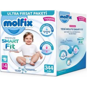 Molfix Premium Smart Fit No:4 Maxi Bebek Bezi