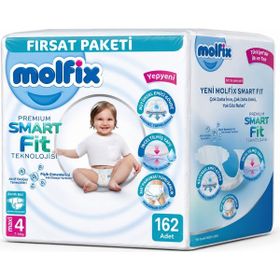Molfix Premium Smart Fit No:4 Maxi Bebek Bezi