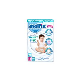 Molfix Premium Smart Fit No:5 Junior 264 Adet Bebek Bezi