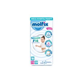 Molfix Premium Smart Fit No:6 XLarge 216 Adet Bebek Bezi