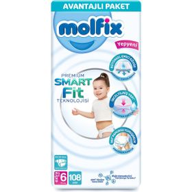 Molfix Premium Smart Fit No:6 XLarge Bebek Bezi
