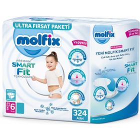 Molfix Premium Smart Fit No:6 XLarge Bebek Bezi