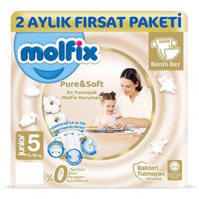 Molfix Pure Soft No:5 Junior Bebek Bezi