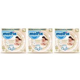 Molfix Pure&Soft No:3 Midi 294 Adet Bebek Bezi