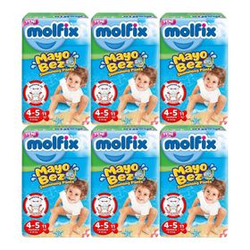 Molfix Swimming Pants 4-5 Numara 66 Adet Mayo Bebek Bezi