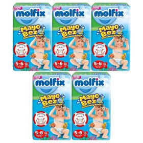 Molfix Swimming Pants 5-6 Numara 50 Adet Mayo Bebek Bezi