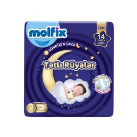 Molfix Tatlı Rüyalar No:3 Midi 84 Adet Bebek Bezi