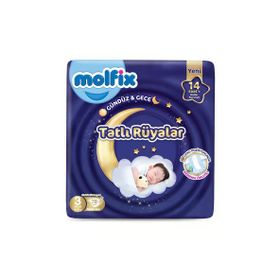 Molfix Tatlı Rüyalar No:3 Midi Bebek Bezi