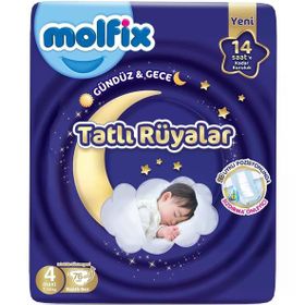 Molfix Tatlı Rüyalar No:4 Maxi Bebek Bezi