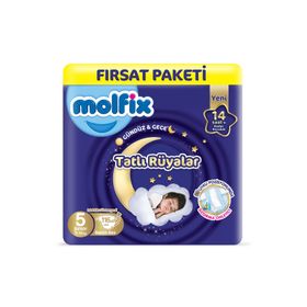 Molfix Tatlı Rüyalar No:5 Junior 116 Adet Bebek Bezi