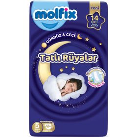 Molfix Tatlı Rüyalar No:5 Junior 58 Adet Bebek Bezi