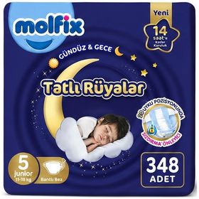 Molfix Tatlı Rüyalar No:5 Junior Bebek Bezi