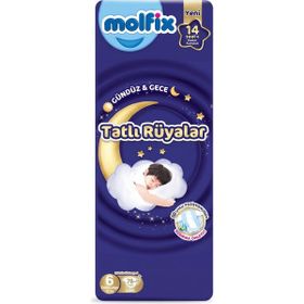 Molfix Tatlı Rüyalar No:6 XLarge 144 Adet Bebek Bezi