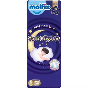 Molfix Tatlı Rüyalar No:6 XLarge 48 Adet Bebek Bezi