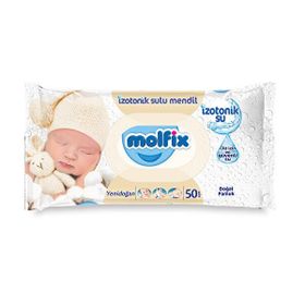 Molfix Yenidoğan İzotonik Sulu 15x50 750 Yaprak Islak Mendil