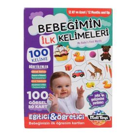 Moli Toys Bebeğimin İlk 100 Kelime Kartları