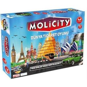 Moli Toys Molicity 50 x 35 cm Emlak Ticareti Kutu Oyunu