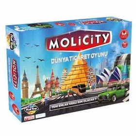 Moli Toys Molicity 50 x 35 cm Emlak Ticareti Kutu Oyunu