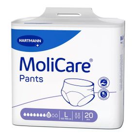 Molicare 8 Damla Emiş Kapasiteli Large 1936 gr 4x20'li Mor Külot Bez