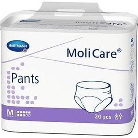 Molicare 8 Damla Emiş Kapasiteli Medium 1916 gr 20'li Mor Külot Bez