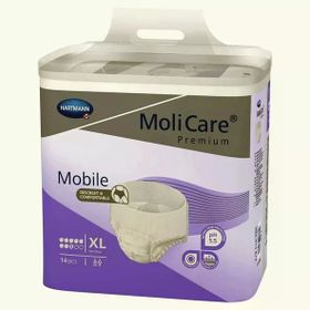 Molicare 8 Damla Emiş Kapasiteli XLarge 2421 gr 14'lü Mor Külot Bez