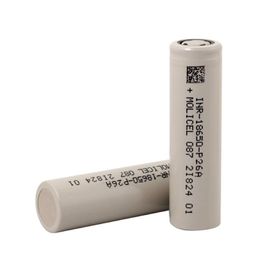 Molicel INR-18650-P26A 2600 mAh 35A Disharger Li-Ion Şarj Edilebilir Pil