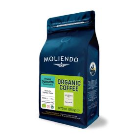 Moliendo 250 gr Finest Coffee Organic Indonesia Sumatra Yöresel Çekirdek Kahve