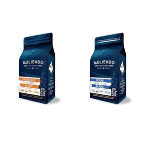 Moliendo Finest Coffee 250 gr Breakfast Blend Çekirdek Filtre Kahve + 250 gr House Blend Çekirdek Filtre Kahve