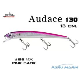 Molix Audace 130 13 cm 198 Mx Pink Back Sahte Balık