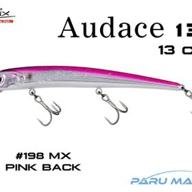Molix Audace 130 13 cm 198 Mx Pink Back Sahte Balık