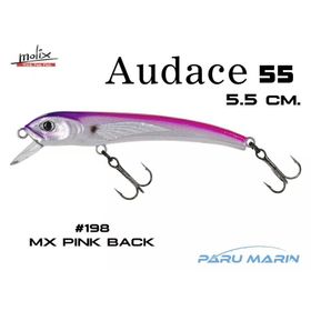 Molix Audace 55 Sinking 5.5 cm 198 Mx Pink Back Sahte Balık