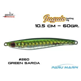 Molix Jugulo Casting Jig 60 gr 260 Green Sarda Sahte Balık