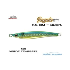 Molix Jugulo Casting Jig 80 gr SW28 Verde Tempesta Sahte Balık